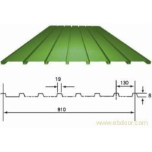 Nuevo tipo rollo de panel de pared de metal de costilla baja que forma la máquina